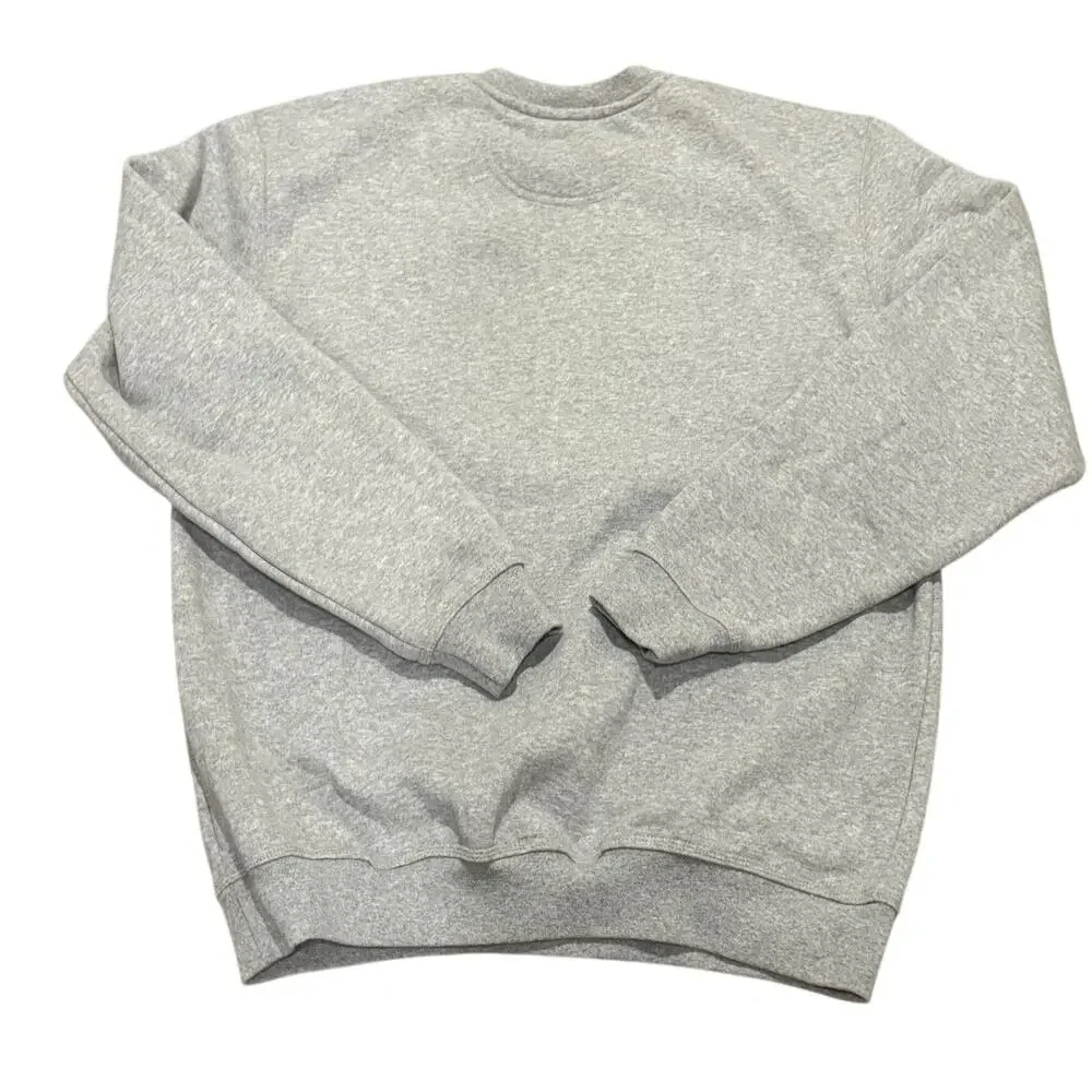 Carhartt Jameson Graphic Crewneck Sweatshirt Gray Green Spellout Men Medium